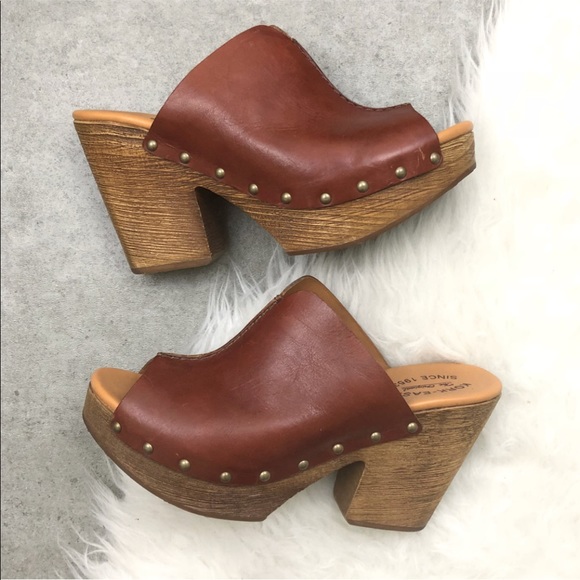 studded mule clogs